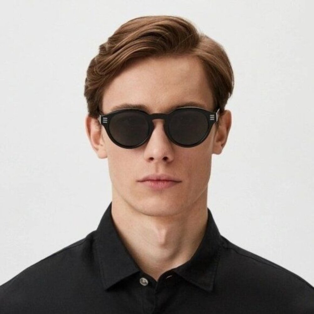 NEW BURBERRY BE4404 3001/87 BLACK MEN SUNGLASSES BURBERRY BE4404 300187